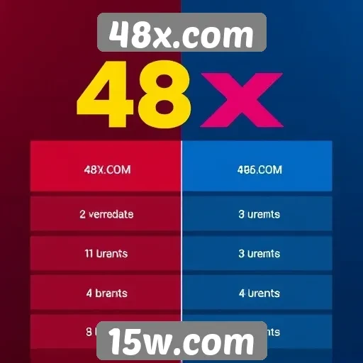 Comparação entre 48x.com e outros sites de jogos